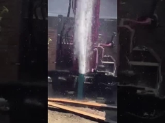 Impianto di perforazione portatile 220/380V della perforazione a rotazione dell'alesatrice del pozzo d'acqua