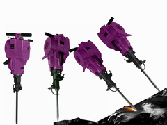 YN27C Gasoline Rock Drilling Machine Rock Drill Mini Jack Hammer combustione interna