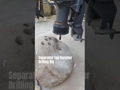 Perforatrice a martello perforatore DTH per perforazione mineraria Macchine per perforazione Perforatrice idraulica cingolata