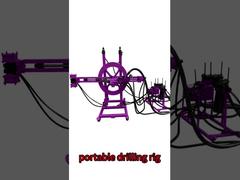 Perforatrice Portatile per Perforazione Direzionale Orizzontale Macchina di Perforazione Idraulica Pneumatica
