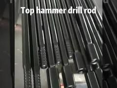 Strumenti di perforazione per miniere di aste di perforazione da roccia T38 T45 T51 Asta di perforazione di prolunga filettata con martello superiore