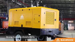 Compressore d'aria a vite Compressore d'aria ad alta pressione Macchina per compressore d'aria a vite per pozzo d'acqua