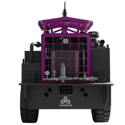 Qualità  Scaling Drilling Rig Tunnel Scaler Breaker Mining Machine Hydraulic Jumbo Drilling Rig Fabbrica