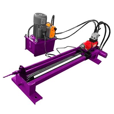 Qualità  Hydraulic Controlling DTH Drilling Rig with Light Weight High Drilling Efficiency and 3000N.m Max Torque for Mining and Water Well Projects Fabbrica