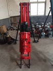 5.5KW 90-130mm hole Electric Motor Small Air Controlled DTH Drilling Rig