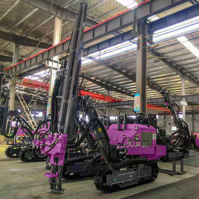 Piattaforma di produzione profonda idraulica del cingolo del macchinario minerario della perforatrice del foro di scoppio 30m DTH