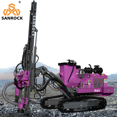 Piattaforma di produzione idraulica del pozzo trivellato rotatorio del motore della piattaforma di produzione del macchinario minerario DTH 78kw