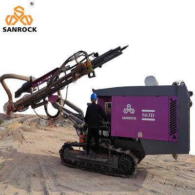 Piattaforma di produzione idraulica del foro di scoppio di Rig Machine Automatic Integrated Mining di perforazione DTH