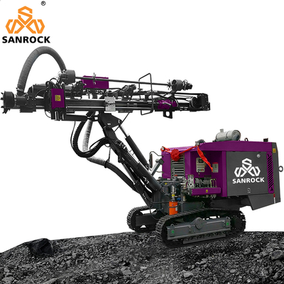 8900*2250*2650MM Foratura idraulica Velocità di percorrenza 1,5-3 km/h per la perforazione di fori in roccia mineraria