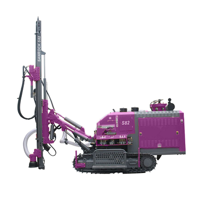 Piattaforma di produzione idraulica integrata del macchinario minerario del motore diesel della piattaforma di produzione di DTH 162kw