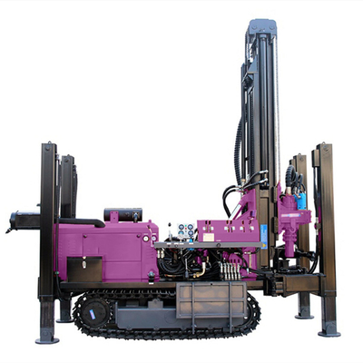 180m profondità di pozzo di trivellazione Crawler montato per la trivellazione diametro rotativo 140-254mm