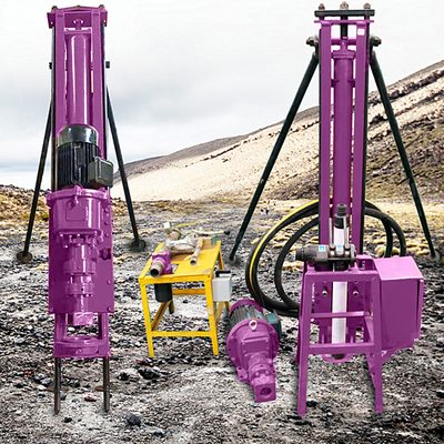 Macchine per la perforazione portatili Rig per la perforazione rocciosa