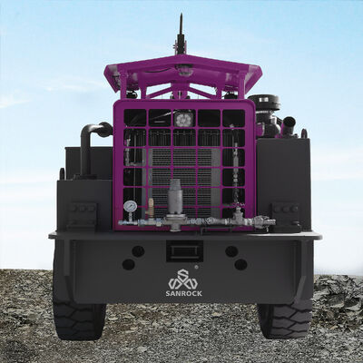 Dust Removal Mining Tunnel Drilling Rig Rock Breaking and Scaling Functions Underground Scaling Drilling Machine