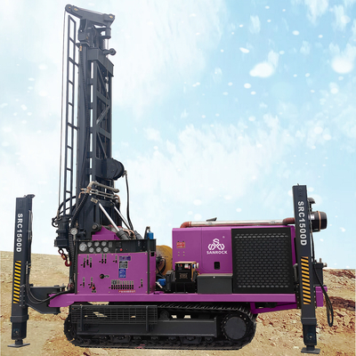 Piattaforma di trivellazione di campioni di nucleo 180kw attrezzatura idraulica di trivellazione macchina di trivellazione di diamanti