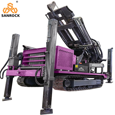 Perforazione di pozzi idrici per crawler attrezzature per pozzi rotativi perforazione idraulica perforazione idrica