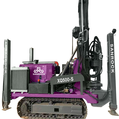 Perforazione di pozzi idrici per crawler attrezzature per pozzi rotativi perforazione idraulica perforazione idrica