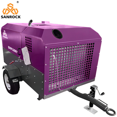 Produttore Compressore d'aria a vite Macchina mobile per miniere Compressore d'aria a vite piccolo