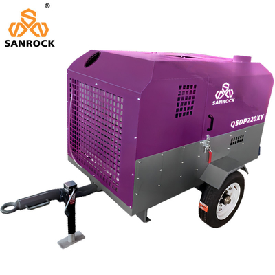 Produttore Compressore d'aria a vite Macchina mobile per miniere Compressore d'aria a vite piccolo