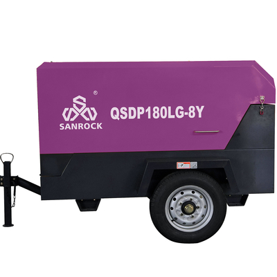 Produttore Compressore d'aria a vite Macchina mobile per miniere Compressore d'aria a vite piccolo