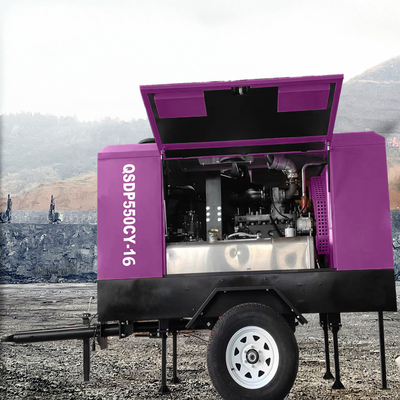 Compressore d'aria a vite rotative Mini Pressure 10bar Mining Compressore d'aria a vite portatile Prezzo