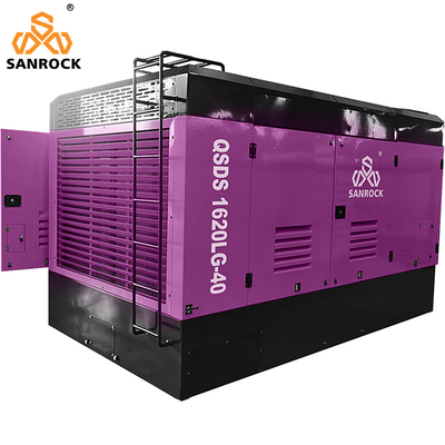 Compressore d'aria a vite per miniere Compressore d'aria ad alta pressione Macchina Compressore d'aria a vite portatile