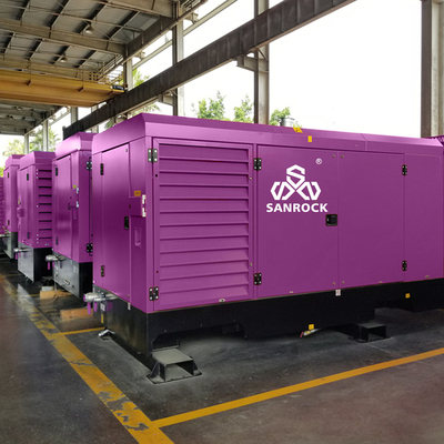Compressore d'aria a vite diesel ad alta pressione 40 bar per pozzo d'acqua