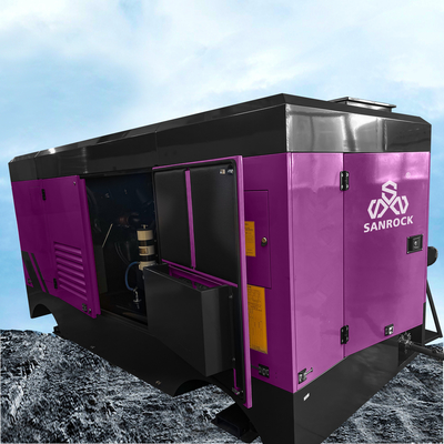 221KW Diesel Compressore d'aria a vite macchina ad alta pressione acqua pozzo Compressore d'aria a vite
