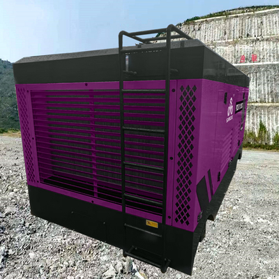 221KW Diesel Compressore d'aria a vite macchina ad alta pressione acqua pozzo Compressore d'aria a vite