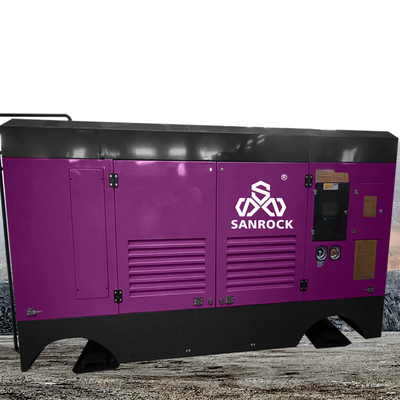 221KW Diesel Compressore d'aria a vite macchina ad alta pressione acqua pozzo Compressore d'aria a vite