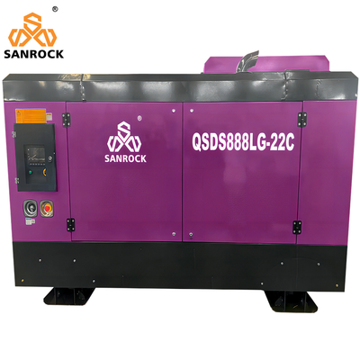 Compressore d'aria a vite diesel 34 bar Compressore d'aria a vite ad alta pressione in vendita
