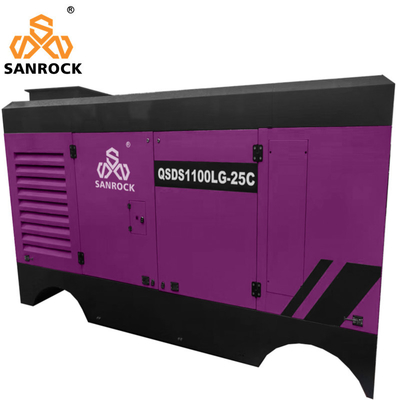 Compressore d'aria a vite Macchine per pozzi d'acqua Compressore d'aria diesel Compressore d'aria a vite