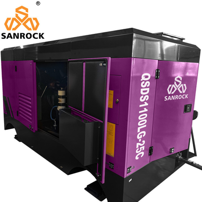 SANROCK Compressore d'aria a vite Macchina di compressione d'aria a vite ad alta pressione
