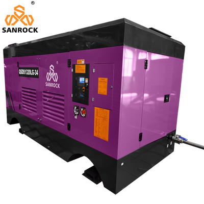 Compressore d'aria a vite Compressore d'aria ad alta pressione Macchina Compressore di aria portatile