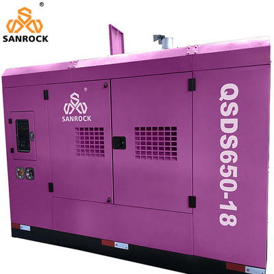 Compressore d'aria a vite Macchina portatile di 194 kW Motore diesel Compressore d'aria a vite per miniere