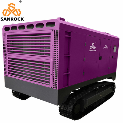 Compressore d'aria a vite rotanti per miniere Compressore d'aria diesel Compressore d'aria per macchine Compressore d'aria portatile