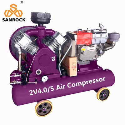 Compressore d'aria a reciproco portabile a motore diesel
