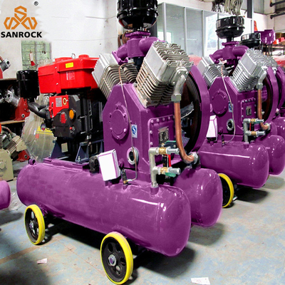 Compressore d'aria diesel Compressore d'aria mobile Industrial Piston Air Compressor Machine