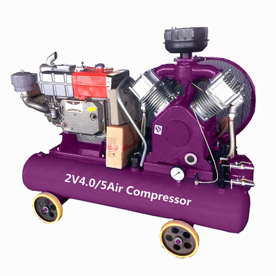 Compressore d'aria portatile mini 11KW / 15KW / 18.5KW / 22KW Compressore d'aria a pistoni a cintura