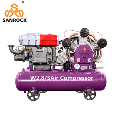 Compressore d'aria diesel Compressore d'aria mobile Industrial Piston Air Compressor Machine
