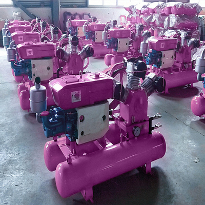 Compressore d'aria diesel Compressore d'aria mobile Industrial Piston Air Compressor Machine