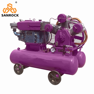 Compressore d'aria a reciproco portabile a motore diesel