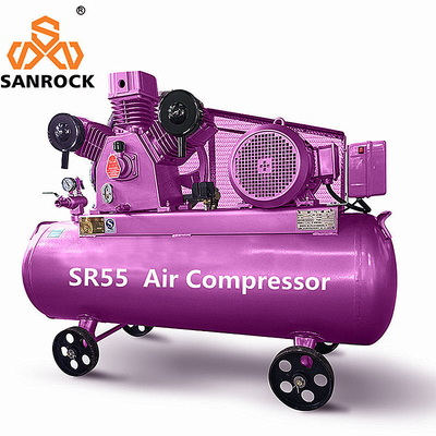 Compressore d'aria a cintura a pistoni azionato Compressore d'aria industriale