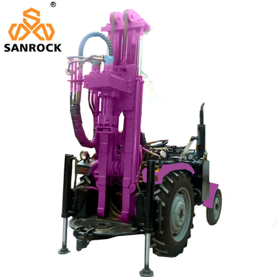 4000-5000N.m Torsione di rotazione Rig di perforazione di pozzi per acqua per 100-219mm di diametro di perforazione