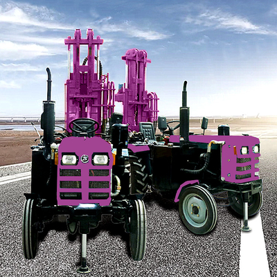 4000-5000N.m Torsione di rotazione Rig di perforazione di pozzi per acqua per 100-219mm di diametro di perforazione