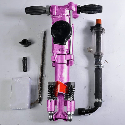 Macchine per la trivellazione di roccia portatili per l'estrazione di minerali Jack martello pneumatico Leg Air Rock Drill Machine