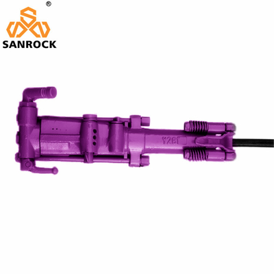 Air Leg Pneumatic Rock Drill Portatile Jack Hammer YT26 Piccola macchina per la trivellazione della roccia