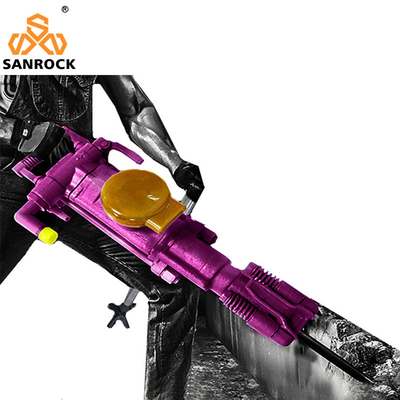 Macchine per la perforazione di rocce di piccole dimensioni Macchine per l'estrazione di minerali a martello Jack portatile Perforazione pneumatica per rocce