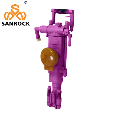 Perforazione pneumatica di roccia Jack Hammer Handheld Concrete Breaker Air Leg Rock Drill