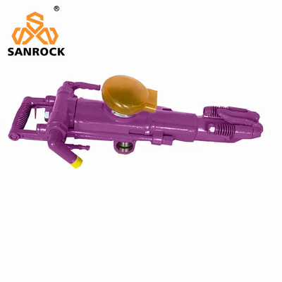 Perforazione pneumatica di roccia Jack Hammer Handheld Concrete Breaker Air Leg Rock Drill