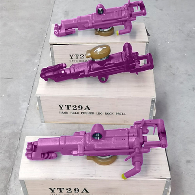 Miniera Portatile Jack Hammer Operazioni di costruzione Air Leg Pneumatica Perforazione di roccia